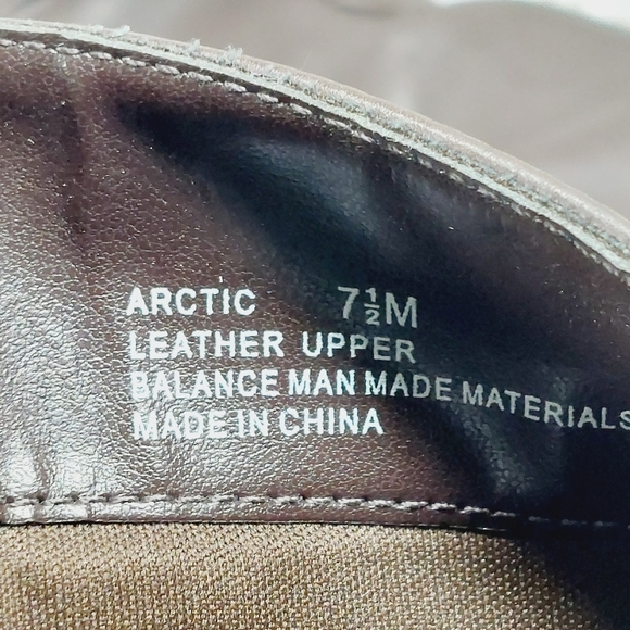 Me Too Arctic Brown Leather Round Toe Buckle Knee High Boots D 627 - Picture 11 of 13